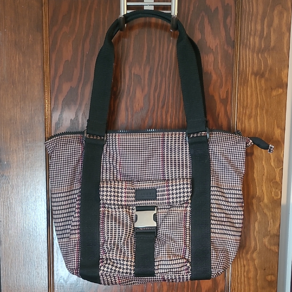 Ralph Lauren Plaid Nylon Bag